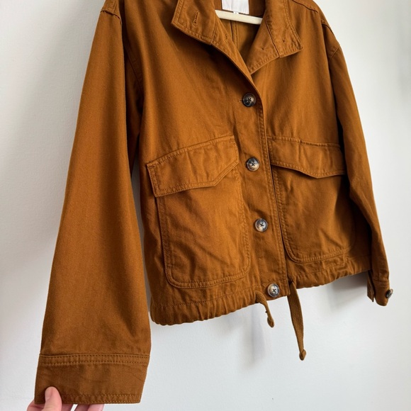Madewell Beachmont Jacket Button Front - Dried Cedar (Brown) | Size S - Picture 6 of 9